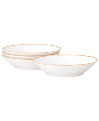 Noritake Heritage Set Of 4 Fruit Bowls In Gold