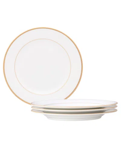 Noritake Heritage Set Of 4 Salad Plates In White