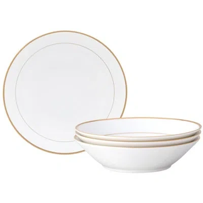 Noritake Heritage Set Of 4 Soup Bowls, 7.50", 12 0z. In White