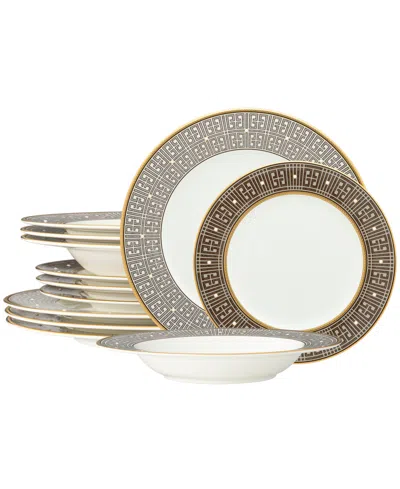 Noritake Infinity 12 Piece Set, Service For 4 In Bronze