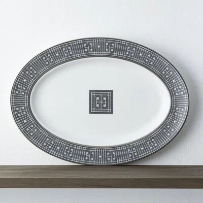 Noritake Infinity Oval Platter, 14" In Graphite