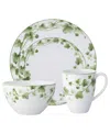 Noritake Ivy Whisper 4-pc. Place Setting, Service For 1 In Green