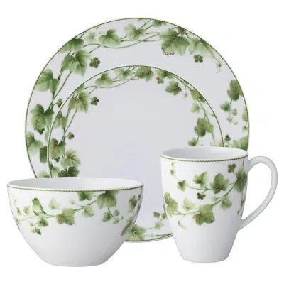 Noritake Ivy Whisper 4-piece Place Setting, Service For 1 In Green