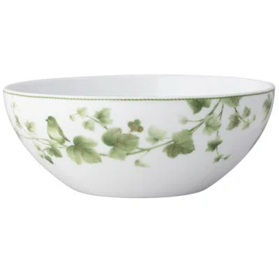 Noritake Ivy Whisper Round Vegetable Bowl  9",  68 Oz. In Green