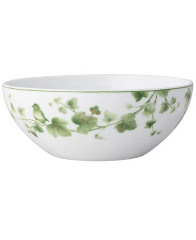 Noritake Ivy Whisper Round Vegetable Bowl In Green