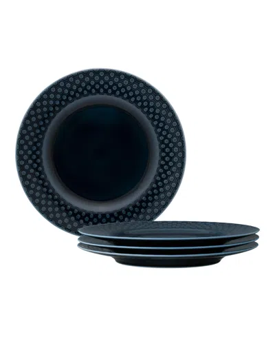 Noritake Kikko Salad Plates, Set Of 4 In Blue