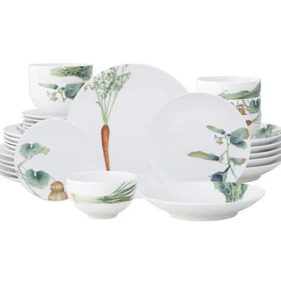 Noritake Kyoka Shunsai 30-piece Dinnerware Set, Service For 6 In White