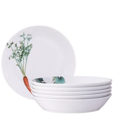 Noritake Kyoka Shunsai 6-pc. Coupe Dinner Bowl Set, Service For 6 In Multi