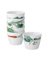 Noritake Kyoka Shunsai Japanese Cups 7 Oz, Set/6 In Multi