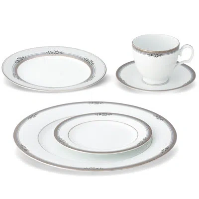 Noritake Laurelvale 5-piece Place Setting, Service For 1 In White