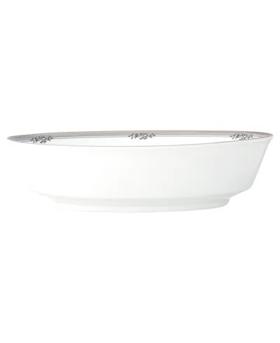 Noritake Laurelvale Oval Vegetable Bowl In White
