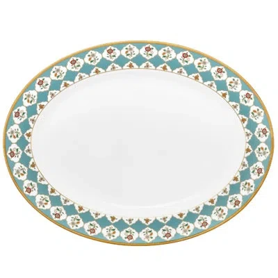 Noritake Lodi's Morning Oval Platter, 14" In White