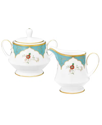 Noritake Lodi's Morning Sugar Creamer Set In White
