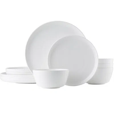 Noritake Marc Newson 12-piece Dinnerware Set, Service For 4 In White