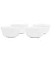Noritake Marc Newson Multi-bowls, Set Of 4 In White