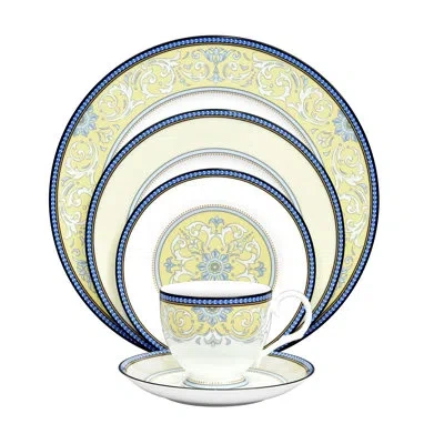 Noritake Menorca Palace 5-piece Place Setting, Service For 1 In Blue;yellow