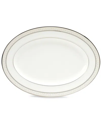 Noritake "montvale Platinum" Oval Platter, 16"