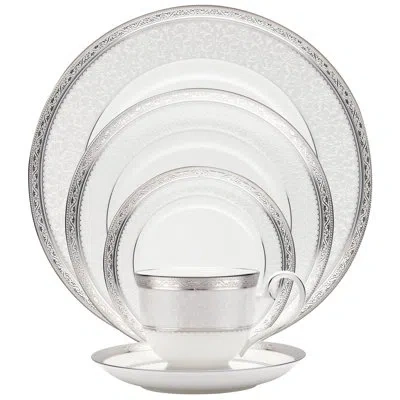 Noritake Odessa 5-piece Place Setting, Service For 1 In Platinum