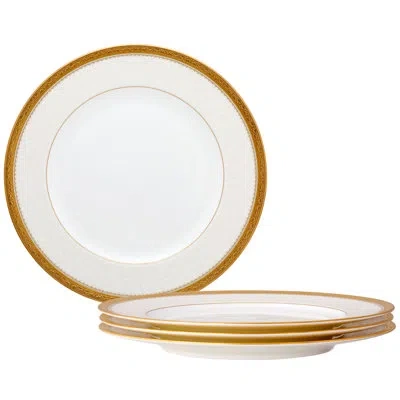 Noritake Odessa Dinner Plates, 10.5" In Gold