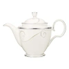 Noritake Platinum Wave 5 Cup Coffee Server In White