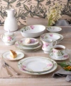 Noritake Poppy Place Dinnerware Collection In White