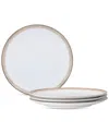 Noritake Raylan Dinner Plates, Set Of 4 In White