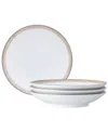 Noritake Raylan Pasta Bowls, Set Of 4, Service For 4 In White