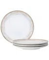 Noritake Raylan Salad Plates, Set Of 4 In White