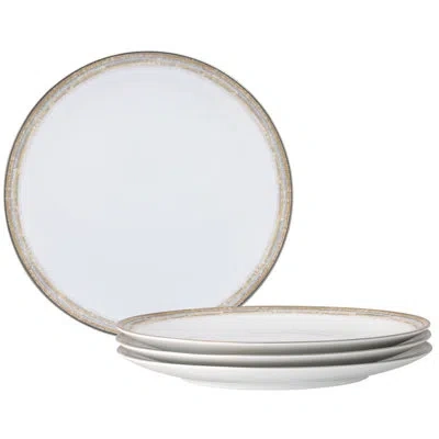 Noritake Raylan Set Of 4 Dinner Plates, 10.50" In White
