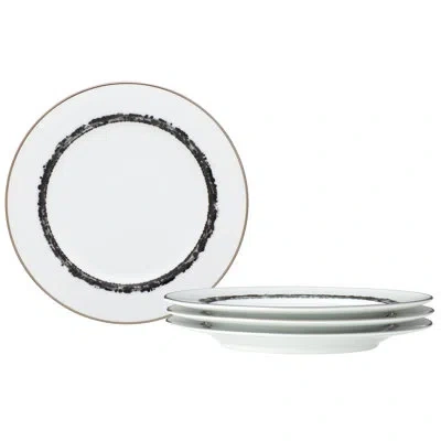 Noritake Rill Bread & Butter/appetizer Plates, 6-1/2" In Black