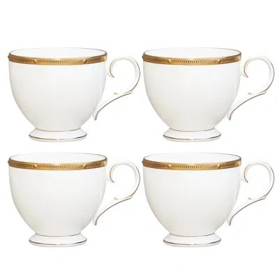 Noritake Rochelle Cups, 7 Oz. In Gold