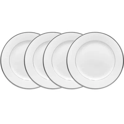 Noritake Spectrum Set Of 4 Bread & Butter/appetizer Plates, 6-1/4" In White