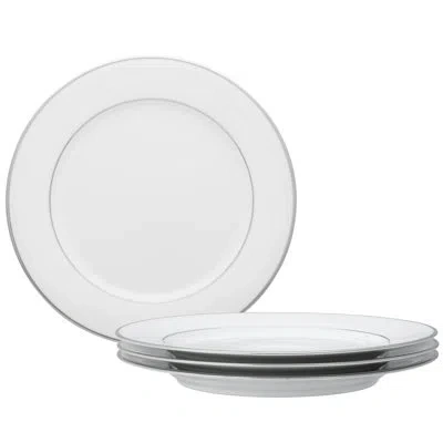 Noritake Spectrum Set Of 4 Dinner Plates, 10-1/2" In White
