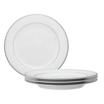 Noritake Spectrum Set Of 4 Salad Plates, 8-1/4" In White