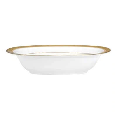 Noritake Summit Oval Vegetable Bowl In Gold