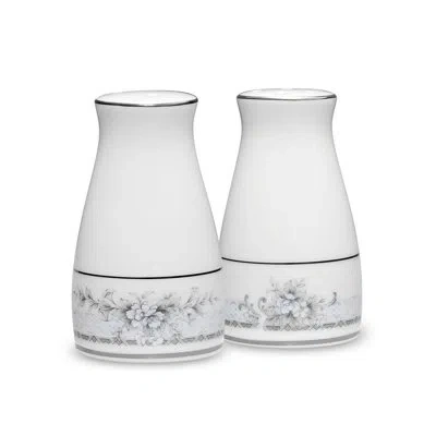 Noritake Sweet Leilani 3 1/4" Salt & Pepper Shaker Set In White