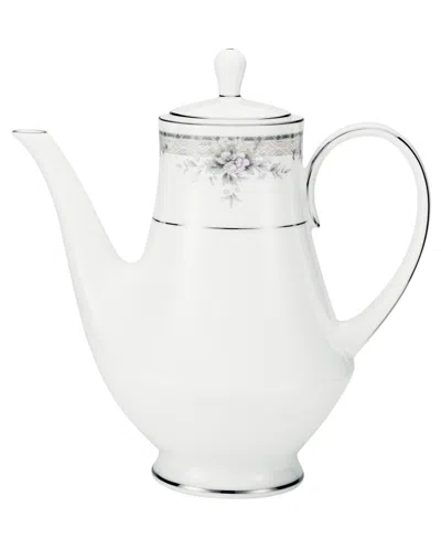 Noritake Sweet Leilani Coffee Server In Silver