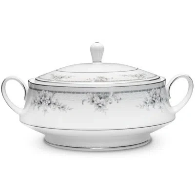Noritake Sweet Leilani Covered Vegetable Bowl, 10-1/4", 48 Oz. In White