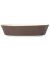 Noritake Tozan Oval Vegetable Bowl In Brown