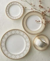 Noritake Trefolio Gold Dinnerware Collection In Neutral