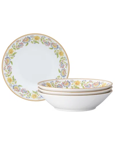 Noritake Tusker Garden Soup Bowls, Set Of 4 In Multi