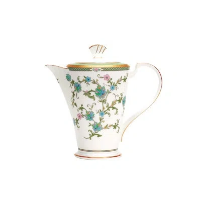 Noritake Yoshino 6 Cup Coffee Server In White;green