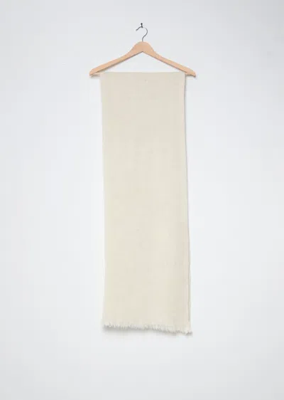 Norlha Net Natural Scarf In White