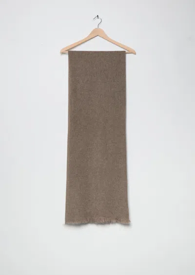 Norlha Net Scarf In Brown