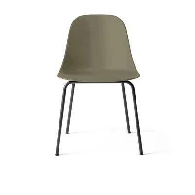Norm Architects Harbour Side Chair, Dining Height, Hard Shell In Green