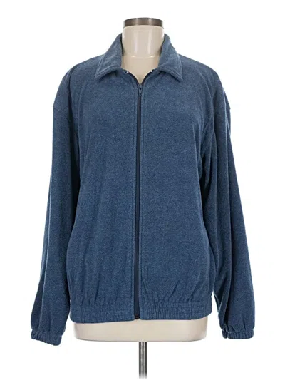Pre-owned Norm Thompson Cardigan Sweater In Blue