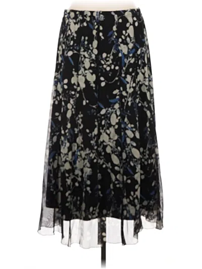 Pre-owned Norm Thompson Casual Skirt In Black