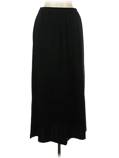 Pre-owned Norm Thompson Formal Skirt In Black