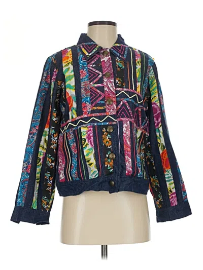Pre-owned Norm Thompson Jacket In Blue