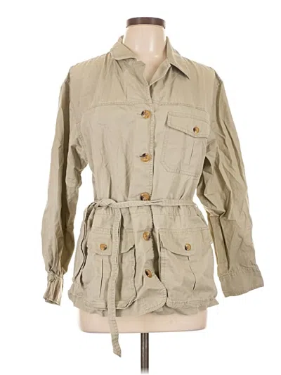 Pre-owned Norm Thompson Jacket In Brown